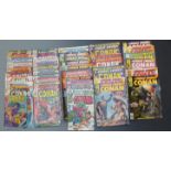 Thirty-five comics comprising Marvel Comics Conan The Barbarian 5, 10, 18, 26, 49, 57-59, 61-64,