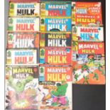 Fourteen Marvel The Incredible Hulk comics comprising numbers 96, 97, 110, 129, 133, 135, 138,