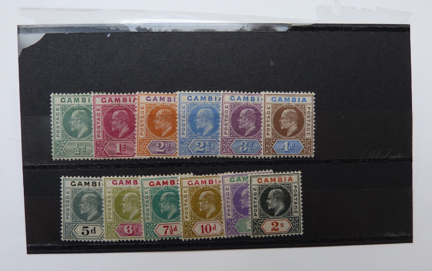 Gambia mint stamps. 1898-1902 1/2d-1s. 1902-05 1/2d-3s. 1904-06 1/2d-2s. - Image 3 of 3