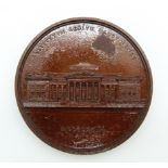 Victorian commemorative / presentation medal for Benjamin Arthur Heywood (1755-1828) banker, verso