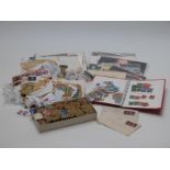 A quantity of GB 1935 Silver Jubilee stamps together with loose stamps and presentation packs
