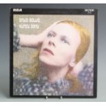 David Bowie - Hunky Dory (SF 8244) with lyric insert, record and cover appear Ex/Ex