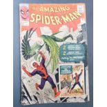 Marvel comic The Amazing Spider-Man #2 first appearance of The Vulture, 1963.