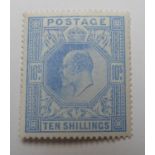 Great Britain 1902-10,10s ultramarine unmounted mint