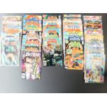 Forty DC comics comprising Batman Special 1, Batman Annual 8-12 and 14, Batman Outsiders 1, 4, 6-15,