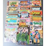 Twenty Marvel comics comprising Not Brand ECHH 6 and 7, Arrgh! 2 and 3, Rocket Raccoon 3, Colossus
