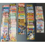 DC Action Comics comprising 1, 544, 601 x2, 602, 603, 604 x2, 605 x2, 606-612, 613 x2, 614 x2, 615-