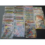 Twenty-two Marvel horror comics comprising Tomb Of Darkness 9, 10 x2, 11 x3, 12-15 x2, 16, 17 x2,