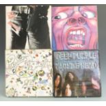 Approximately 75 albums including 1970s Rock Led Zeppelin, Ten Years After, Deep Purple, Blondie,