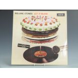 The Rolling Stones - Let It Bleed (LK 5025) stickered sleeve but no poster, record and cover