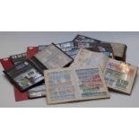 A collection of Swiss stamps in eight stockbooks and ring binders