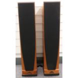 Pair of Spendor 55c speakers on stands