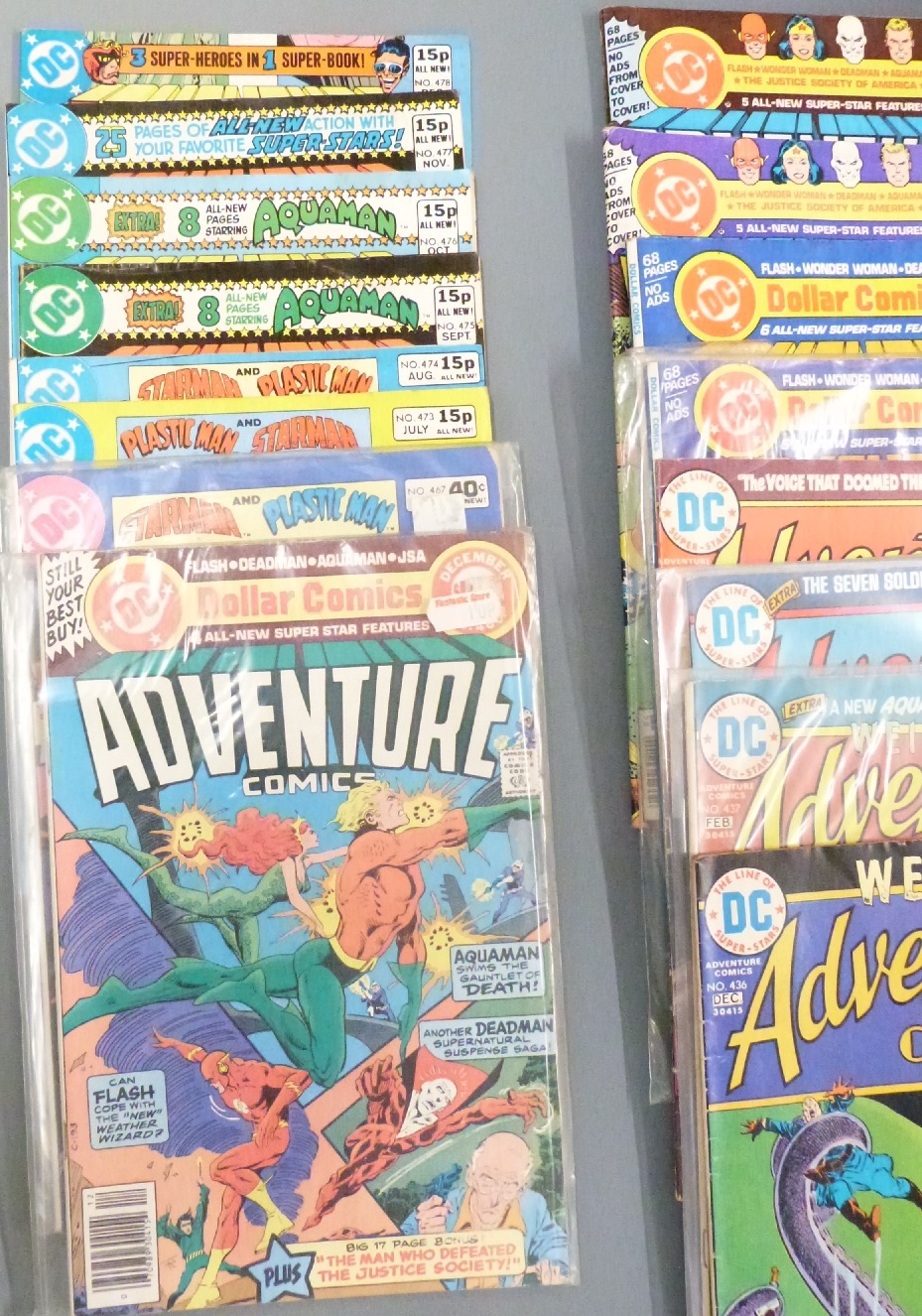 Twenty-nine DC Adventure Comics comprising 1, 425, 426 x2, 427 x2, 428, 431 x2, 432, 434-437, 438 - Image 2 of 2