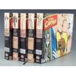 Five Milton Caniff Steve Canyon comic books 47-56.