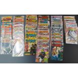 Fifty-four DC comics comprising GI Combat 56, 74, 81, 88, 89, 98, 99, 101, 102-104 x2, 106-108 x2,