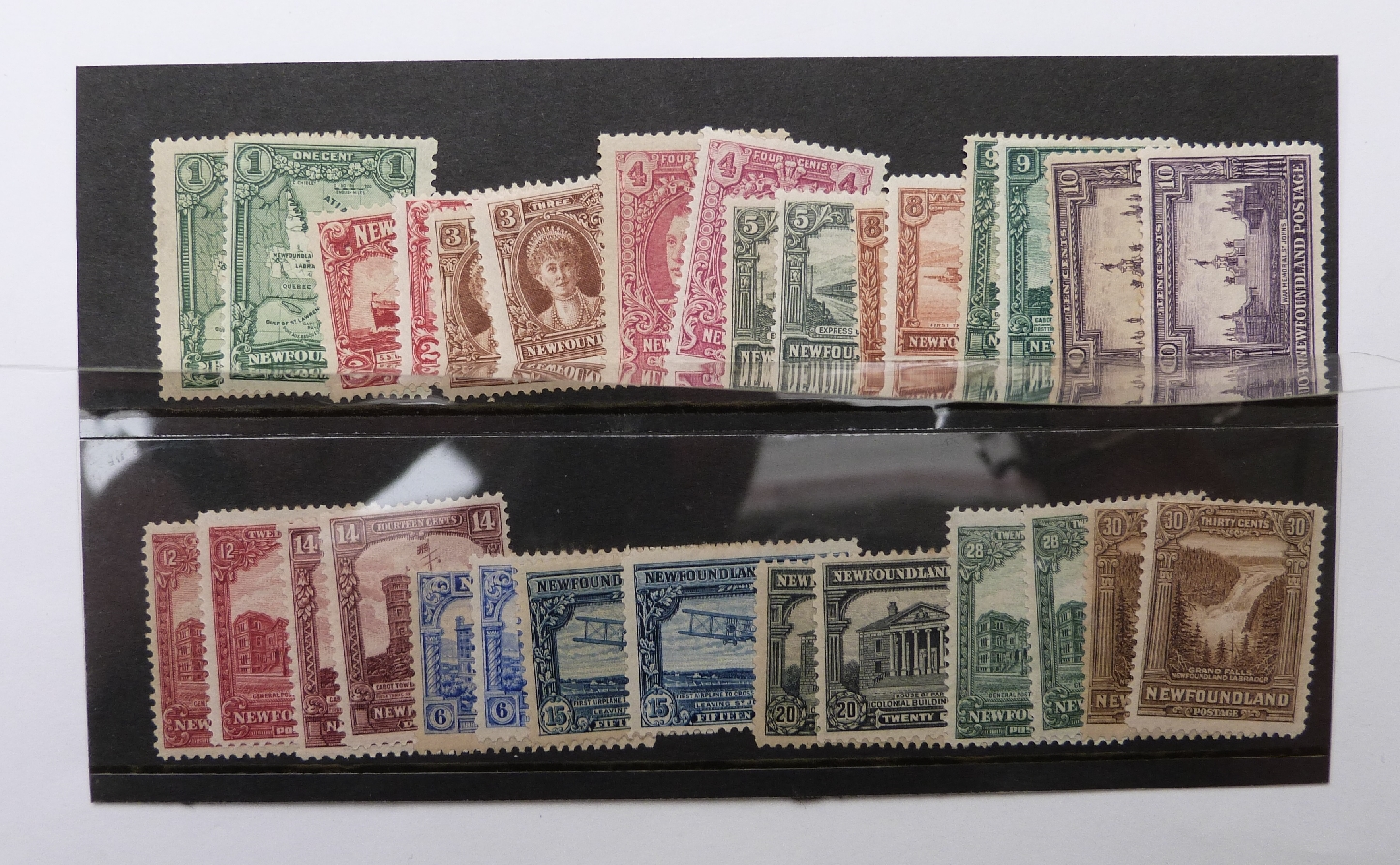 Newfoundland mint stamps. 1911-16 1c-15c. 1923-24 1c-24c. 1928-29 1c-30c plus extras. 1929-31 1c- - Image 2 of 3