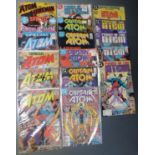 DC comics comprising Showcase Atom 35 x2 and 36, The Atom Special 1, Sword of the Atom 2, The Atom