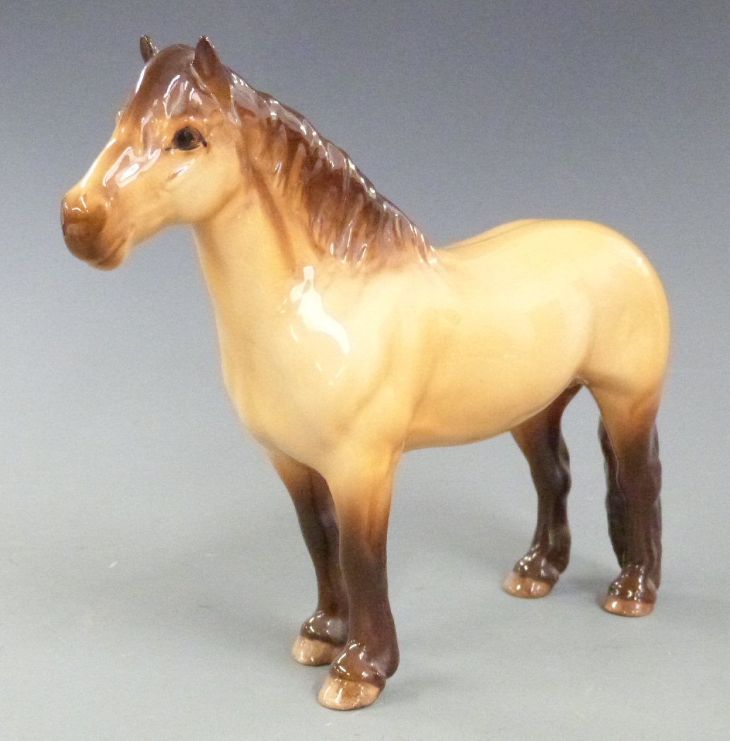 Beswick Highland pony from the Mountain and Moorland series, H17.5cm