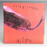 Alice Cooper - Killer (K50005) A1/B1 with 1972 calendar attached, record and cover appear Ex