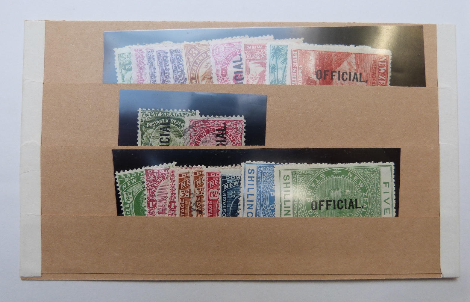 New Zealand mint stamps. 1931 Health stamps 1d and 2d. 1907-16 official overprints 1/2d-5s. 1913- - Image 2 of 2