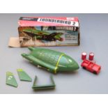 JR 21 friction powered model Thunderbird 2, in original box.