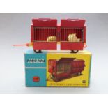 Corgi Major Toys diecast model Chipperfield's Circus Animal Cage with red body, yellow chassis and