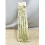 Stone garden post, H58cm