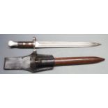 British 1888 pattern Mk1 second type bayonet, Wilkinson makers and clear stamps to ricasso and