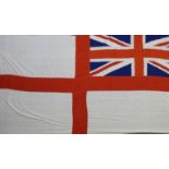White ensign flag, 200 x 460cm