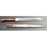 German 1884/98 pattern bayonet with Danzig under crown and Alex Coppell Soligen stamped to