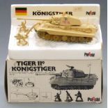 Polistil 1:50 scale diecast model Tiger 11 Konigstiger tank, CA. 103, in original box.