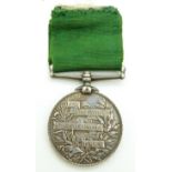 British Army Long Service in the Volunteer Force Medal, named to Colour Sergent W Hobbs, the Queen's