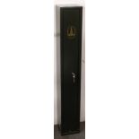 Gun safe with four lever lock
