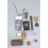 German Third Reich Nazi Mother's Cross, Polish medal etc