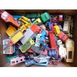 A large collection of Matchbox diecast model vehicles including 1-75 series, SuperKings etc.