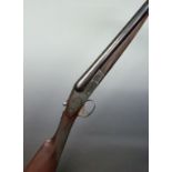 Cogswell & Harrison Ltd 12 bore side by side ejector shotgun with engraved locks, trigger guard