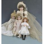 Eight various collectors dolls including Danbury Mint, Judy Belle Once Upon A Time, Mothers Loving