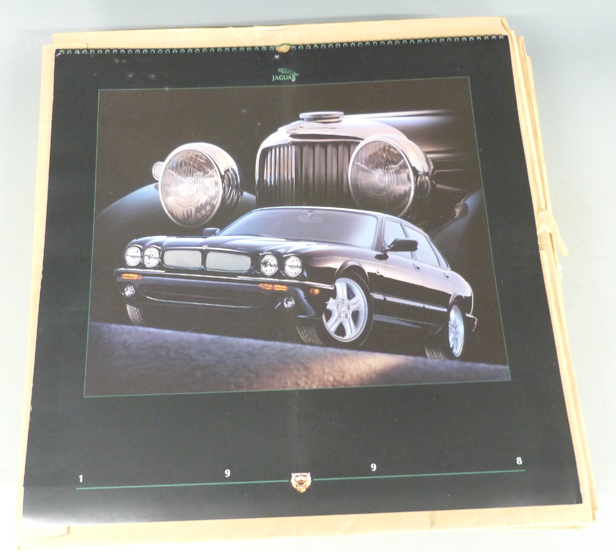 Seven various 1990's Jaguar Cars calendars