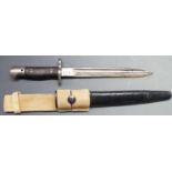 British 1907 pattern sword bayonet, Wilkinson maker, with some clear stamps to ricasso, acceptance