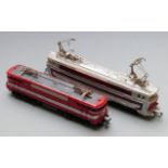 Two Hornby Dublo and similar 00 gauge SNCF model railway locomotives BO-BO BB 9210 and CO-CO CC