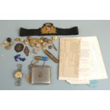 Royal Navy documents, paperwork and ephemera relating to Lt Commander A E B Cheetham RN including