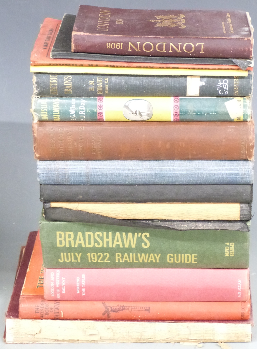 A large quantity of railway interest books and magazines to include bound volumes of The Railway - Image 6 of 9