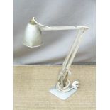 Hadrill and Horseman anglepoise style industrial lamp