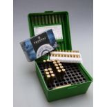 Twenty-eight Federal 7mm rifle cartridges, in hard carry case. PLEASE NOTE THAT A VALID RELEVANT