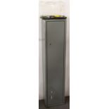 Metal gun safe/ cabinet 30x22x133cm.