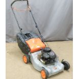 Flymo 450 petrol mower with 148cc Briggs and Stratton engine