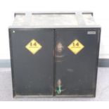 Chubb ammunition safe/ cabinet 77x49x70cm.