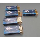 Two-hundred-and-fifty PPU .357 SIG rifle cartridges, in original boxes. PLEASE NOTE THAT A VALID