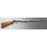 Haenel Model IV E REP .177 repeating underlever air rifle with adjustable trigger, chequered and
