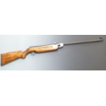 Weihrauch HW35 .22 air rifle with semi-pistol grip and adjustable trigger and sights, serial